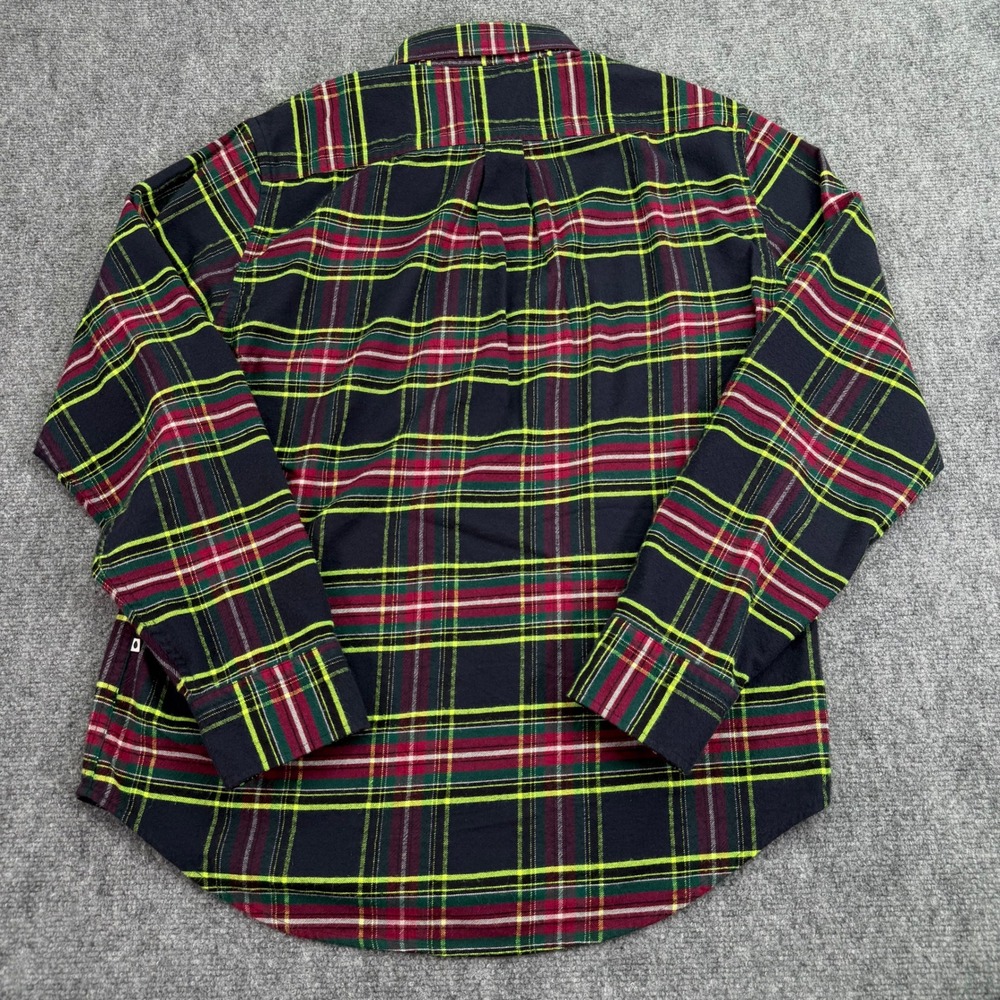 NN07‎ No Nationality Shirt Mens Large Plaid Levon Button Down Long Sleeve Pocket - Picture 11 of 12